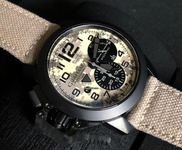 Graham Chronofighter Black Arrow 2CCAU.E05A Replica Watch